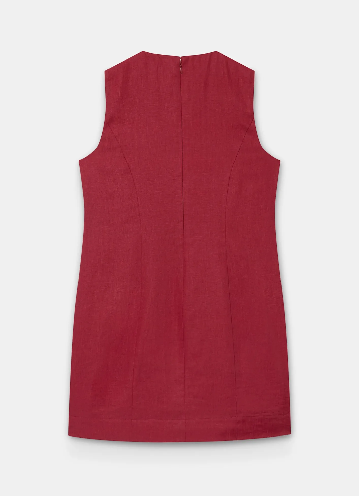 Sale Linen Sunray Button Mini Dress Summer Dresses|Mini Dresses