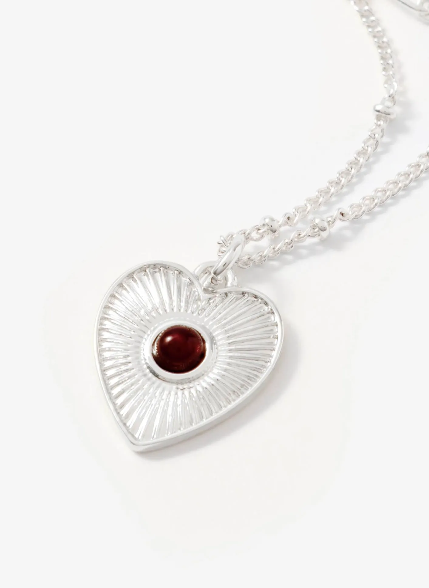 Outlet Tone Layered Heart Necklace Jewellery|Jewelry