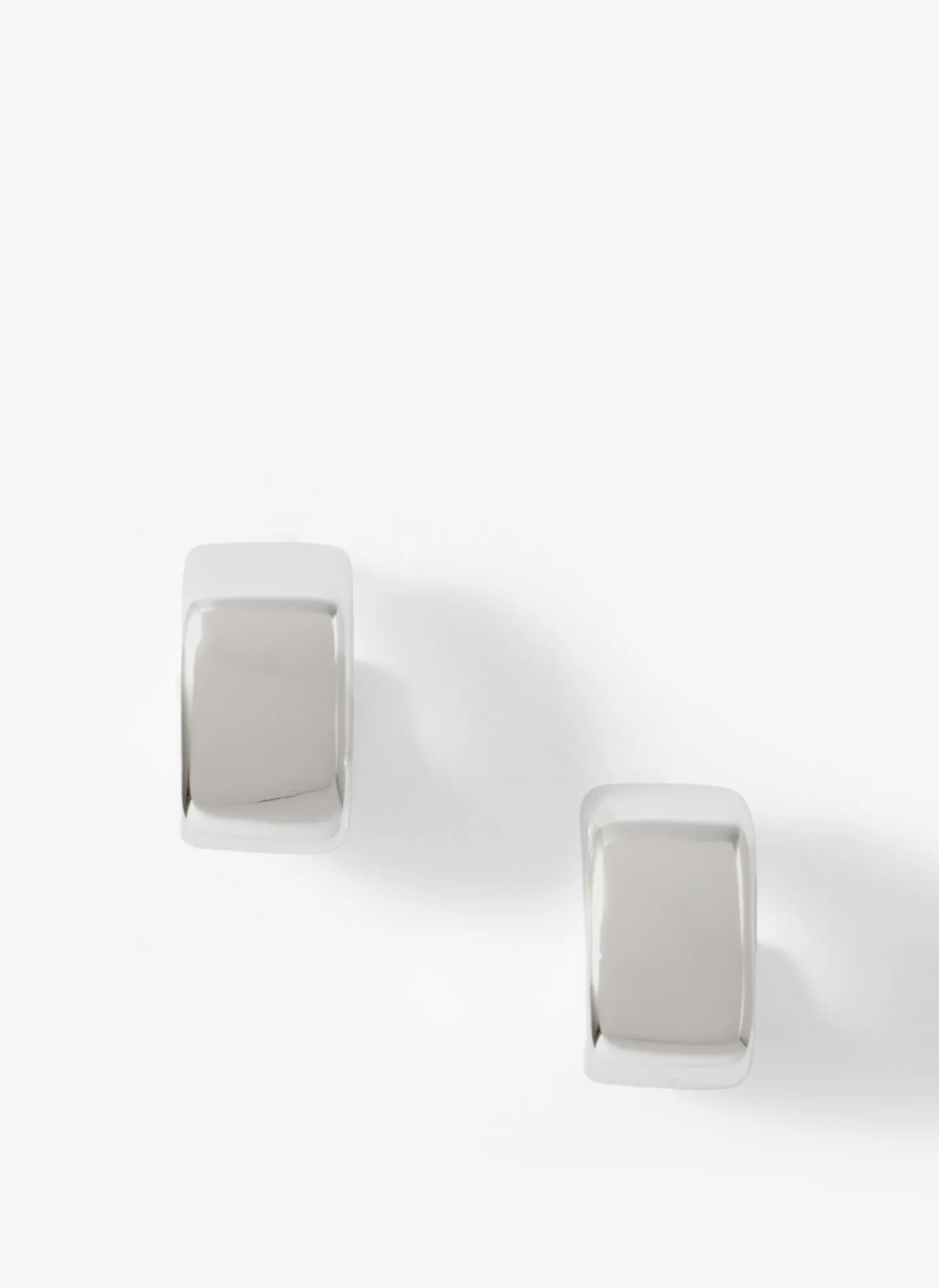 Hot Tone Mini Rounded Square Hoop Earrings Jewellery|Jewelry