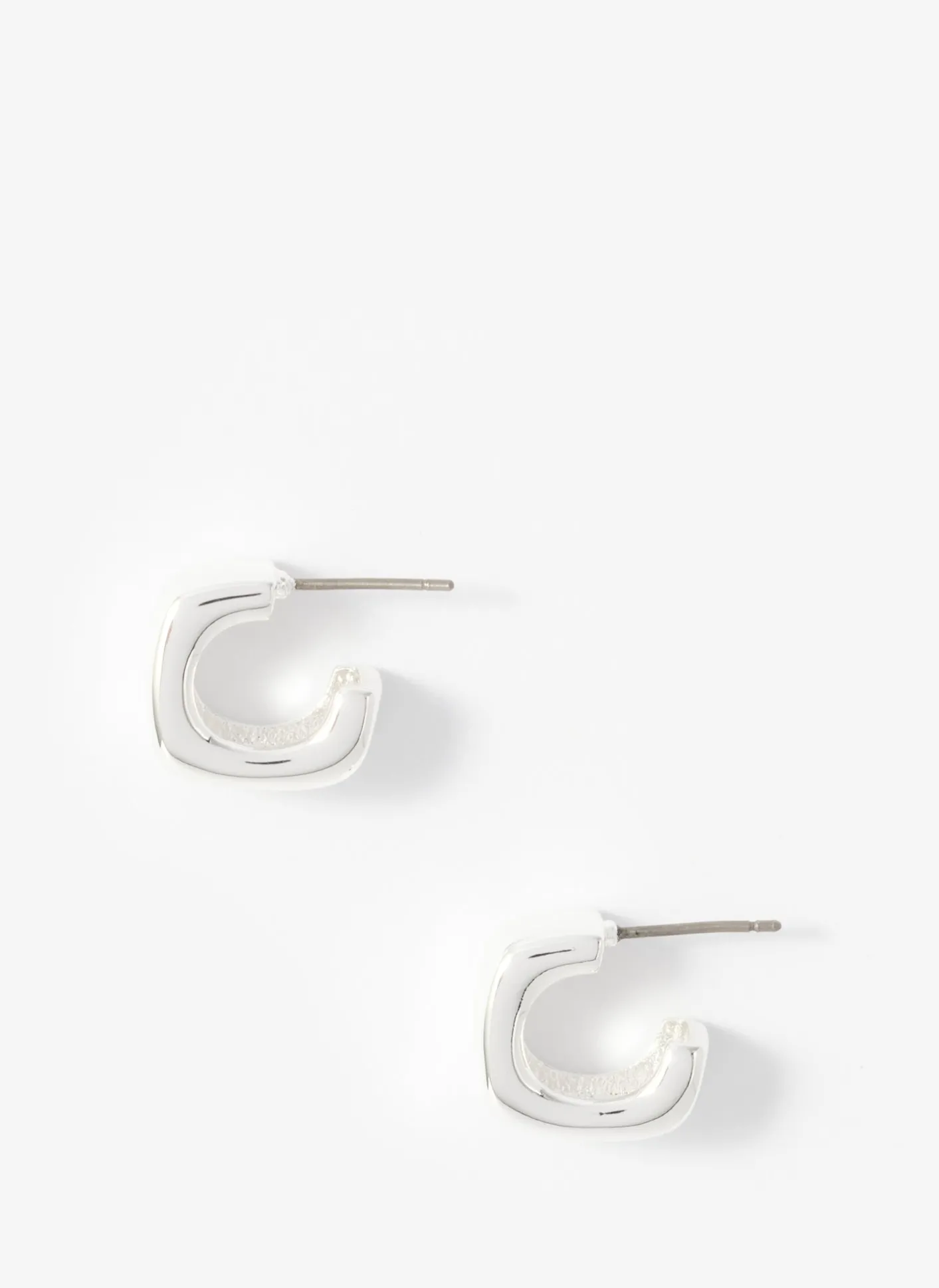Hot Tone Mini Rounded Square Hoop Earrings Jewellery|Jewelry