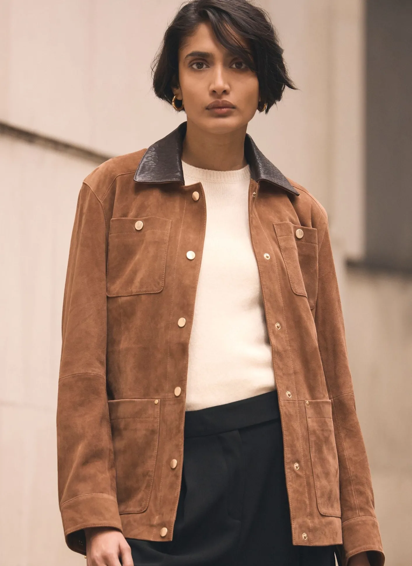 Outlet Suede Barn Jacket Jackets|Leather & Suede Jackets