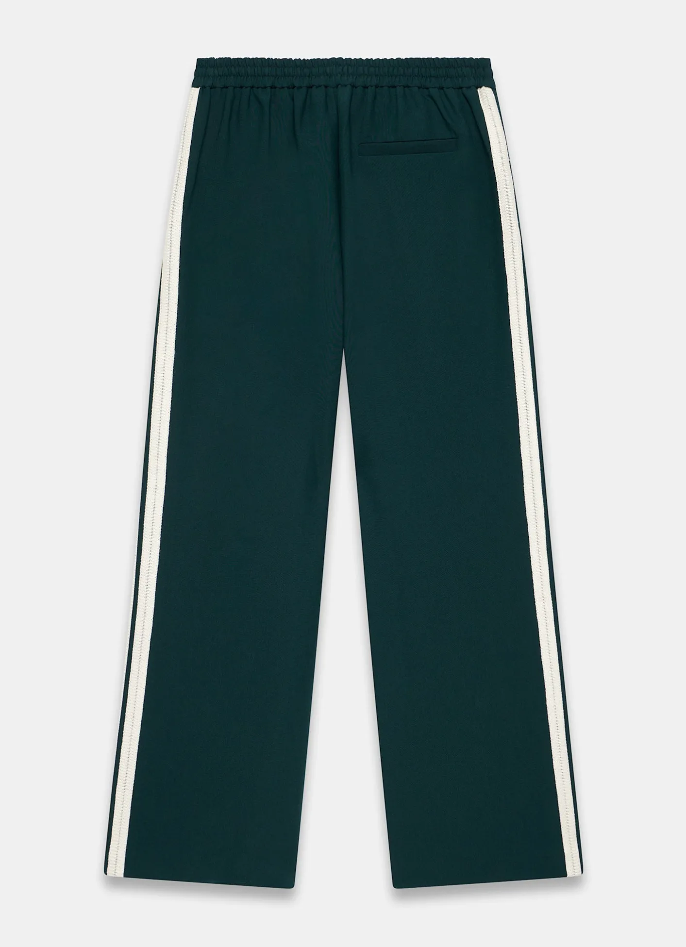 Discount Teal Side Stripe Wide Trousers Wide Leg Trousers|Trousers