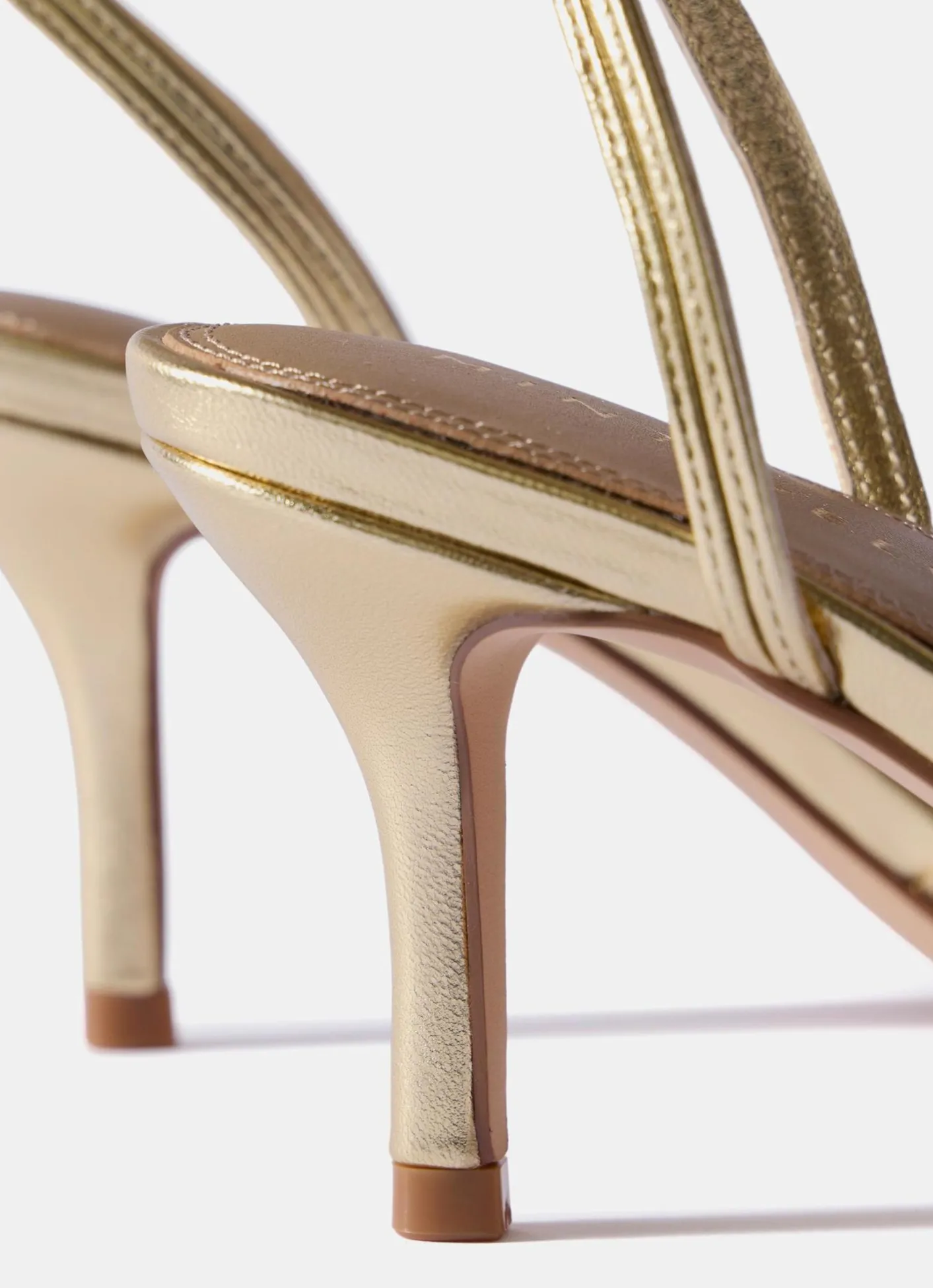 Discount Tess Leather Strappy Heels Heels|Heels
