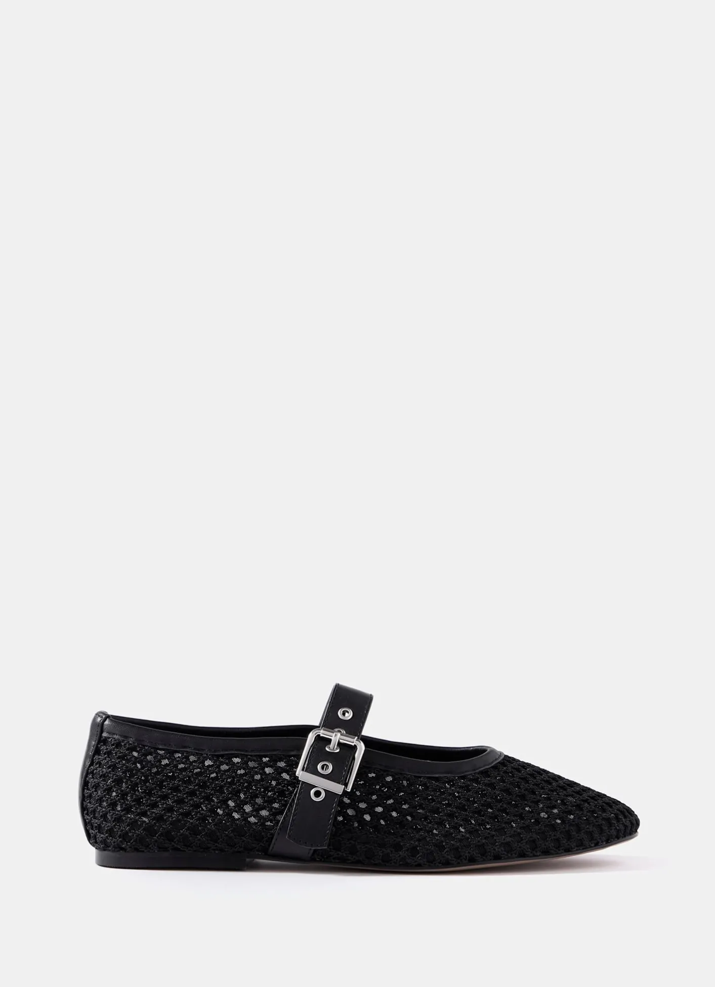 Discount Trixie Mesh Ballet Flat Pumps Flat Shoes