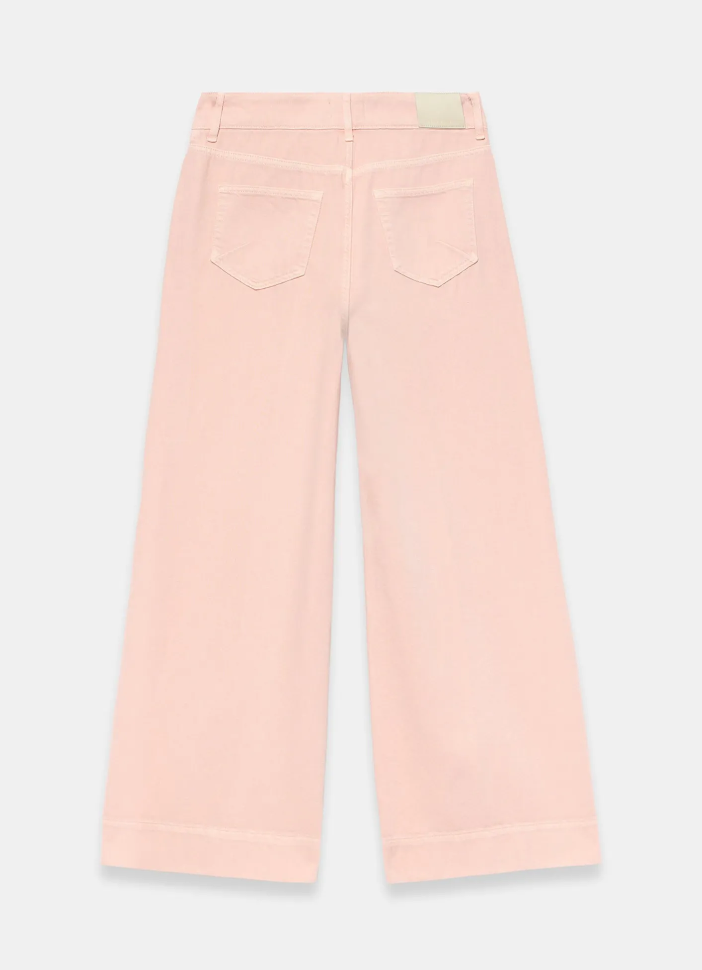 Sale Washed Pink Wide Jeans Wide Leg Jeans