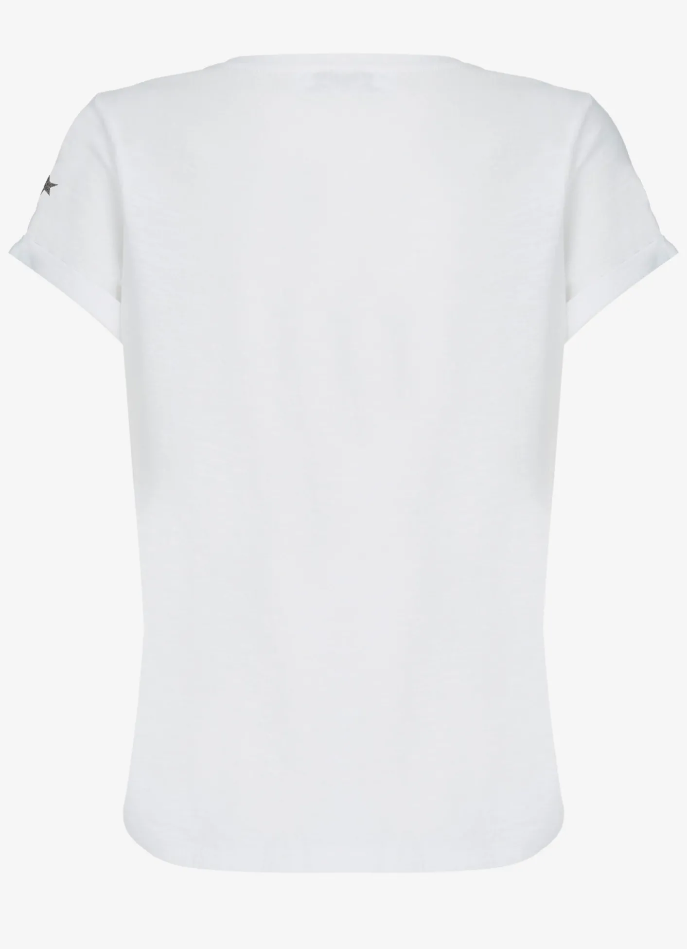White Cotton Star T-Shirt T-Shirts|T-Shirts