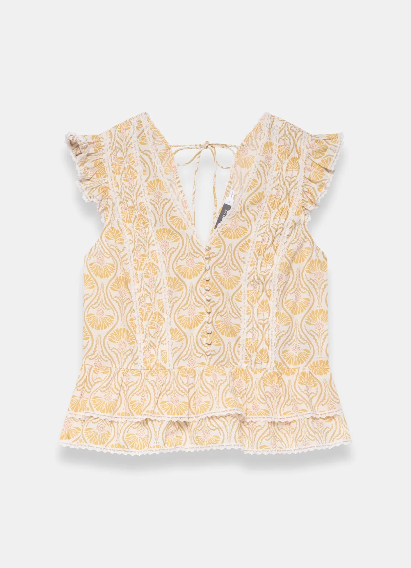 New Cotton Floral Print Top All Tops|Tops