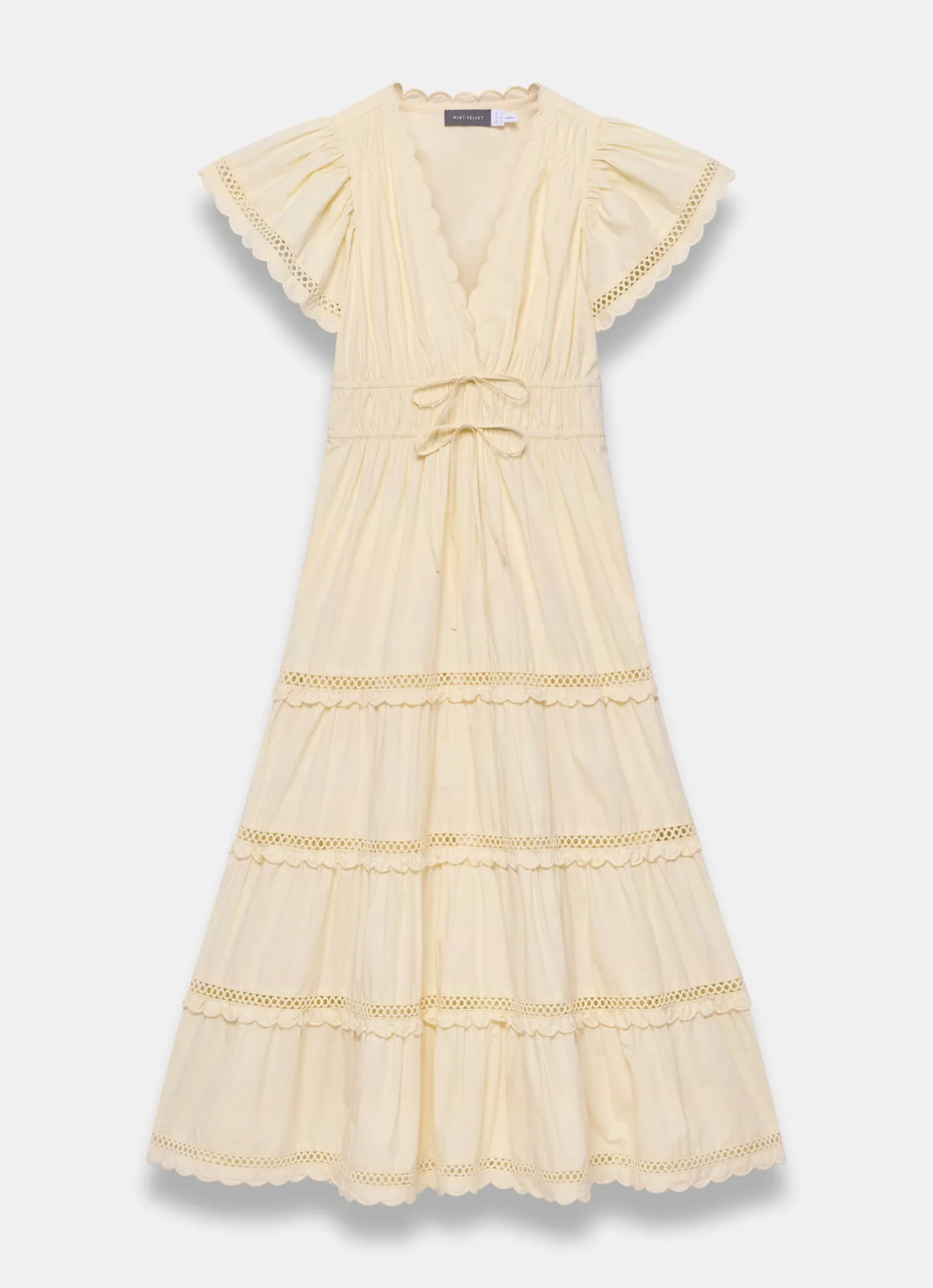 Discount Cotton Ruffle Maxi Dress Summer Dresses|Maxi Dresses