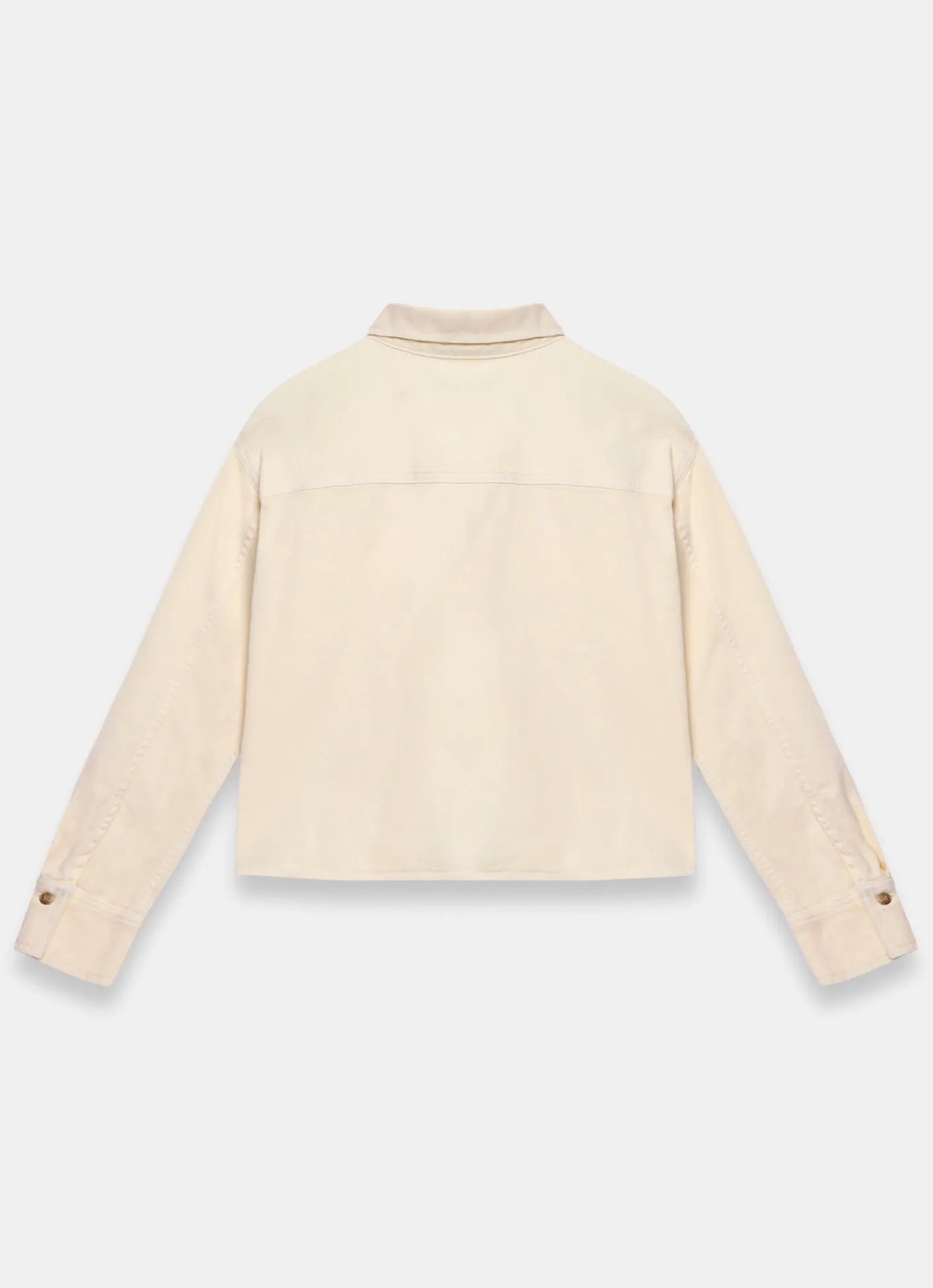 Best Denim Cropped Shirt Shirts & Blouses